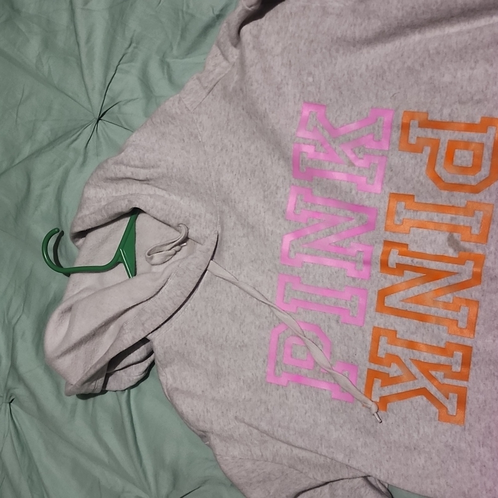 Pink hoodie